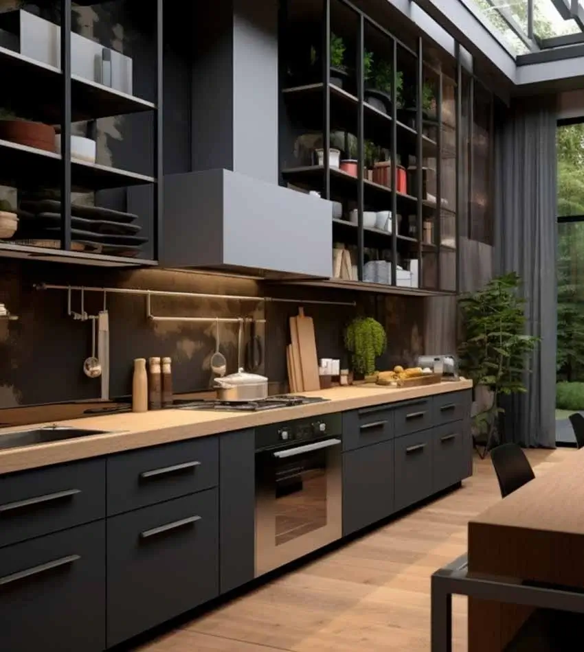 Doorless Cabinet Design